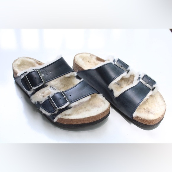 Birkenstock Arizona Shearling sandals - Picture 9 of 16